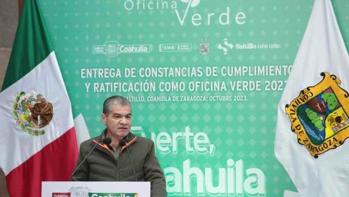 Entrega MARS ratificaciones de ‘Oficina Verde’