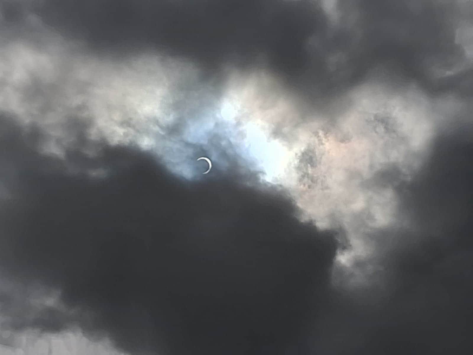 ¡Impresionante! Así se vió en ECLIPSE  desde Piedras Negras