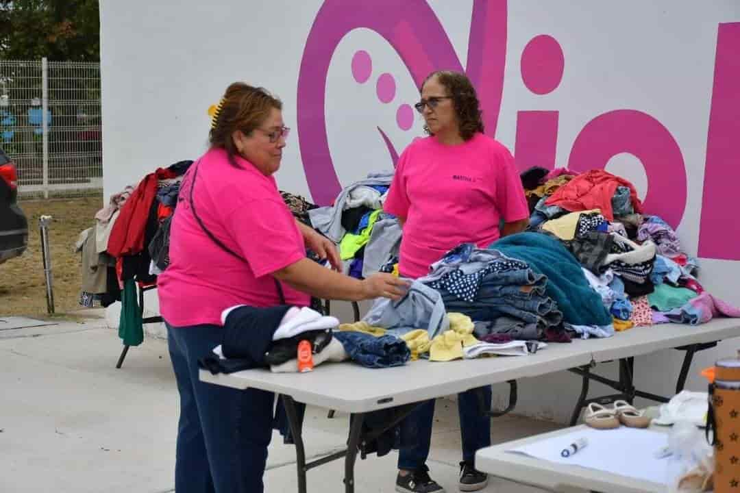 ¡TODO AYUDA! Realizan GRAN BAZAR en la Oficina Violeta de Nava