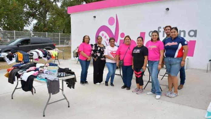 ¡TODO AYUDA! Realizan GRAN BAZAR en la Oficina Violeta de Nava