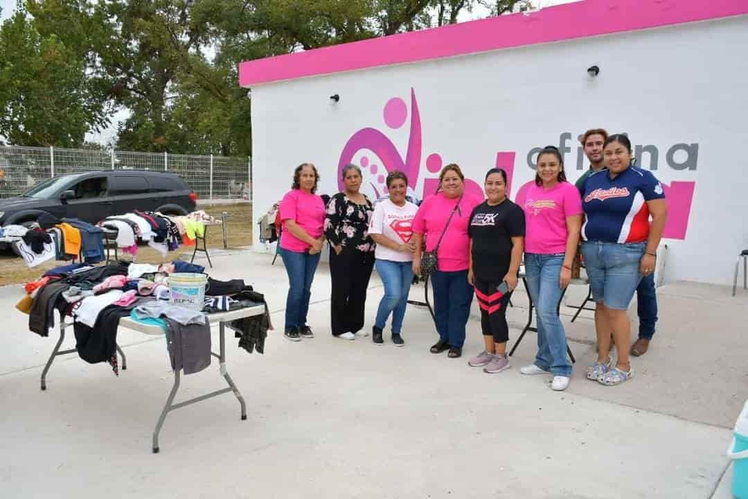 ¡TODO AYUDA! Realizan GRAN BAZAR en la Oficina Violeta de Nava