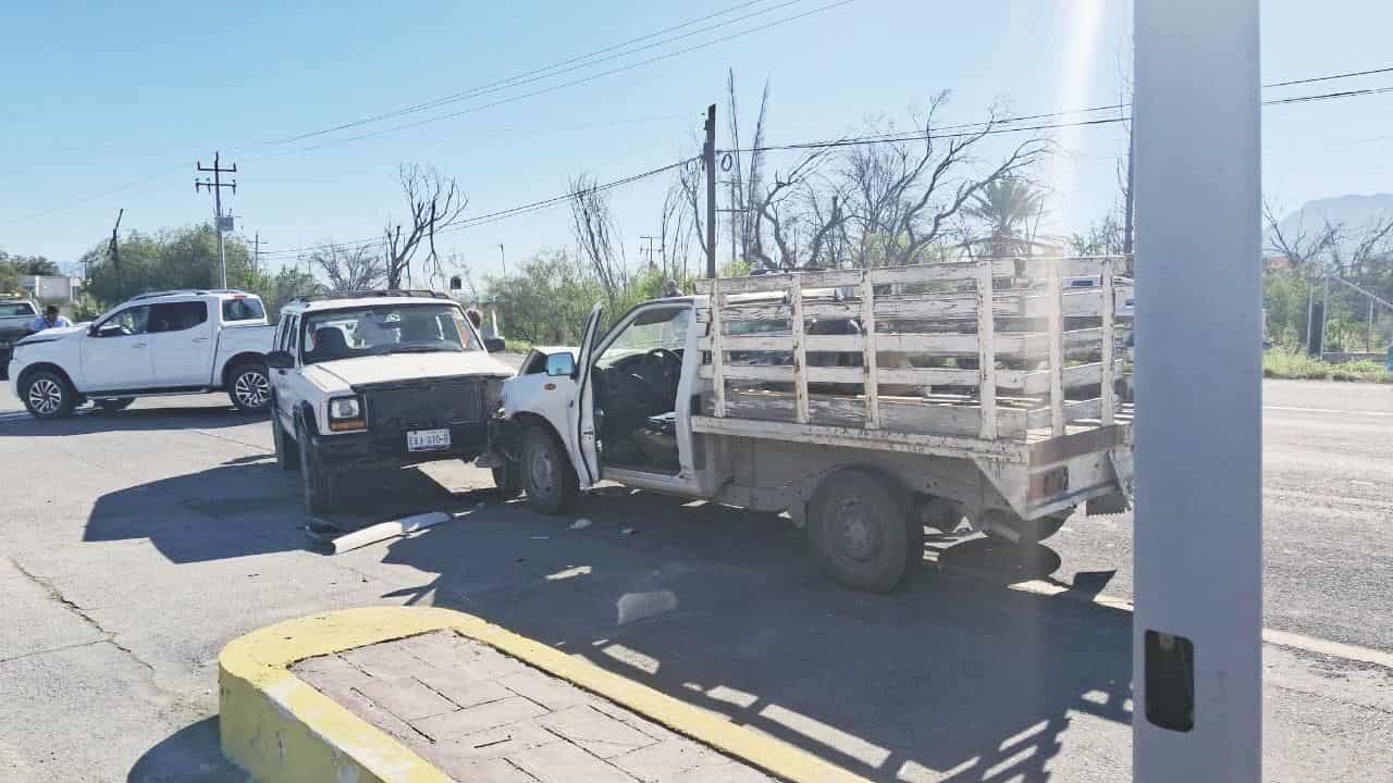 Causa abuelita choque en la 57