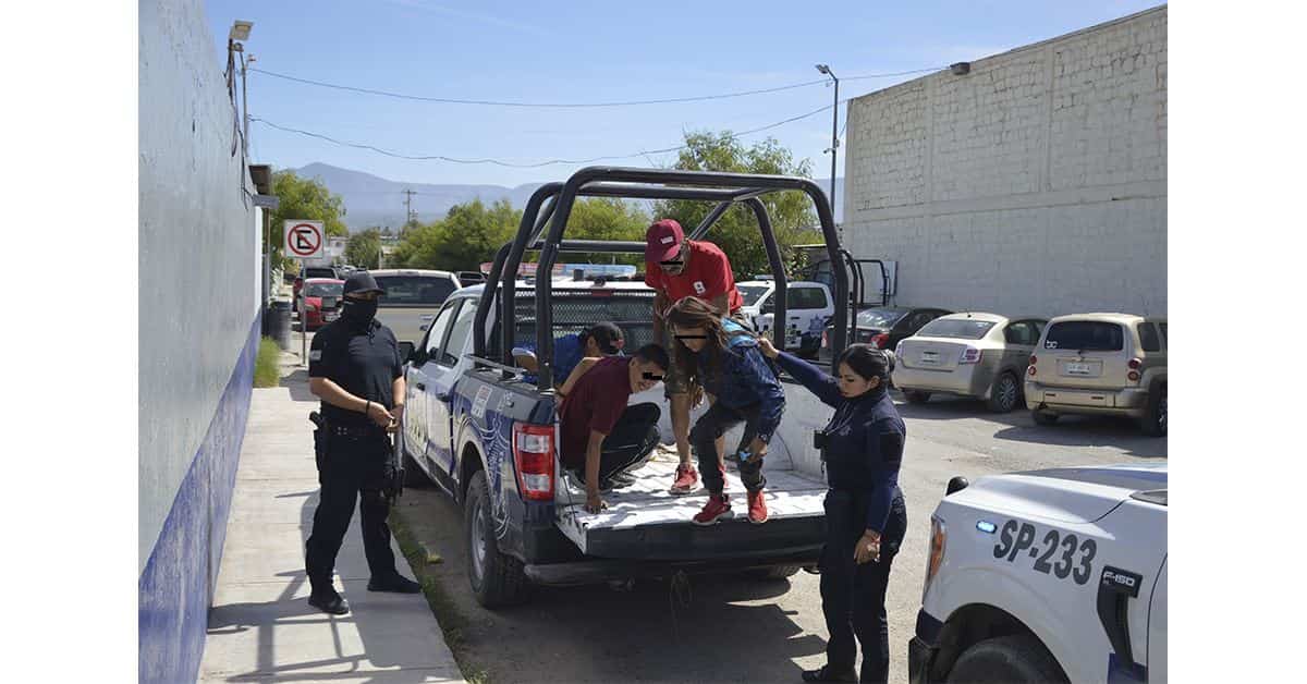 Detienen a drogadictos en operativo ‘barrido’