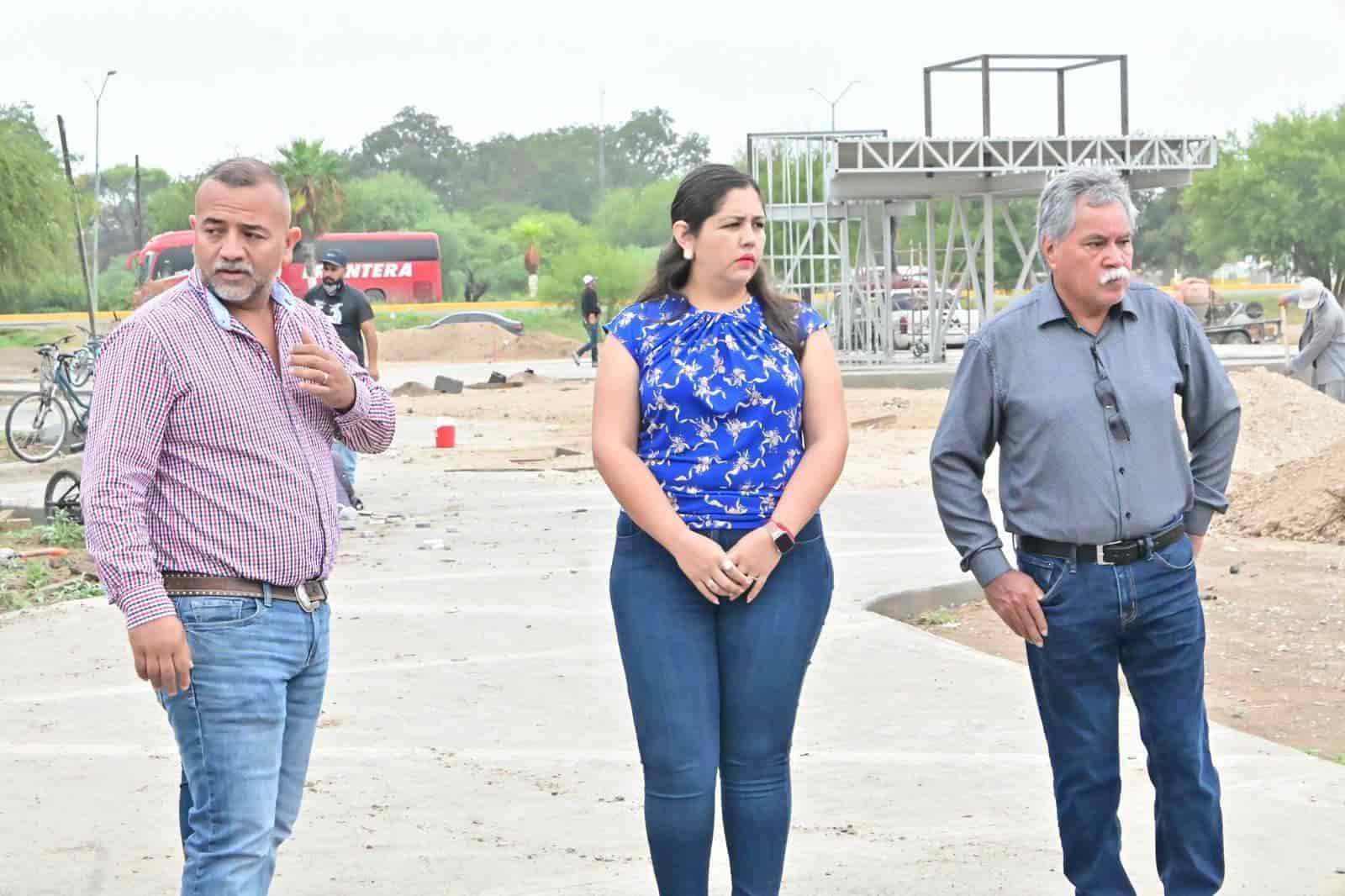 Avanza parque lineal a un costado de la Unidad Deportiva Pachín