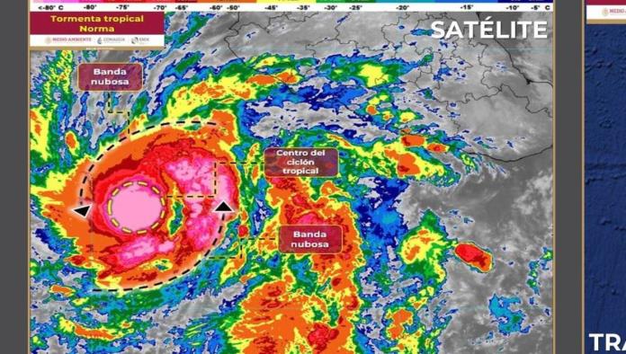 Se forma la Tormenta Tropical Norma; Se espera que llegue a ser un huracán