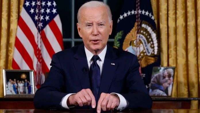 Joe Biden pide 105 MDD para apoyar a Israel, Ucrania y la frontera con México