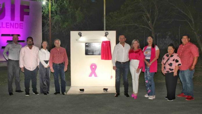 Revelan placa en Allende 