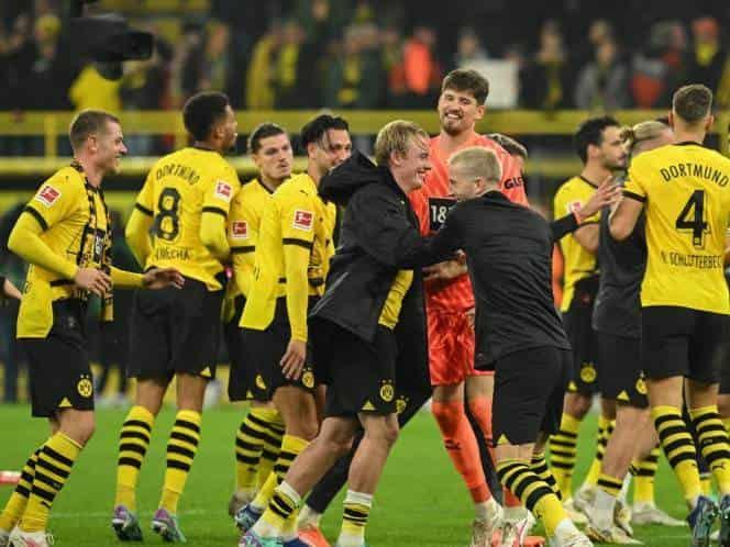 Borussia Dortmund consigue valioso triunfo y lidera en Bundesliga