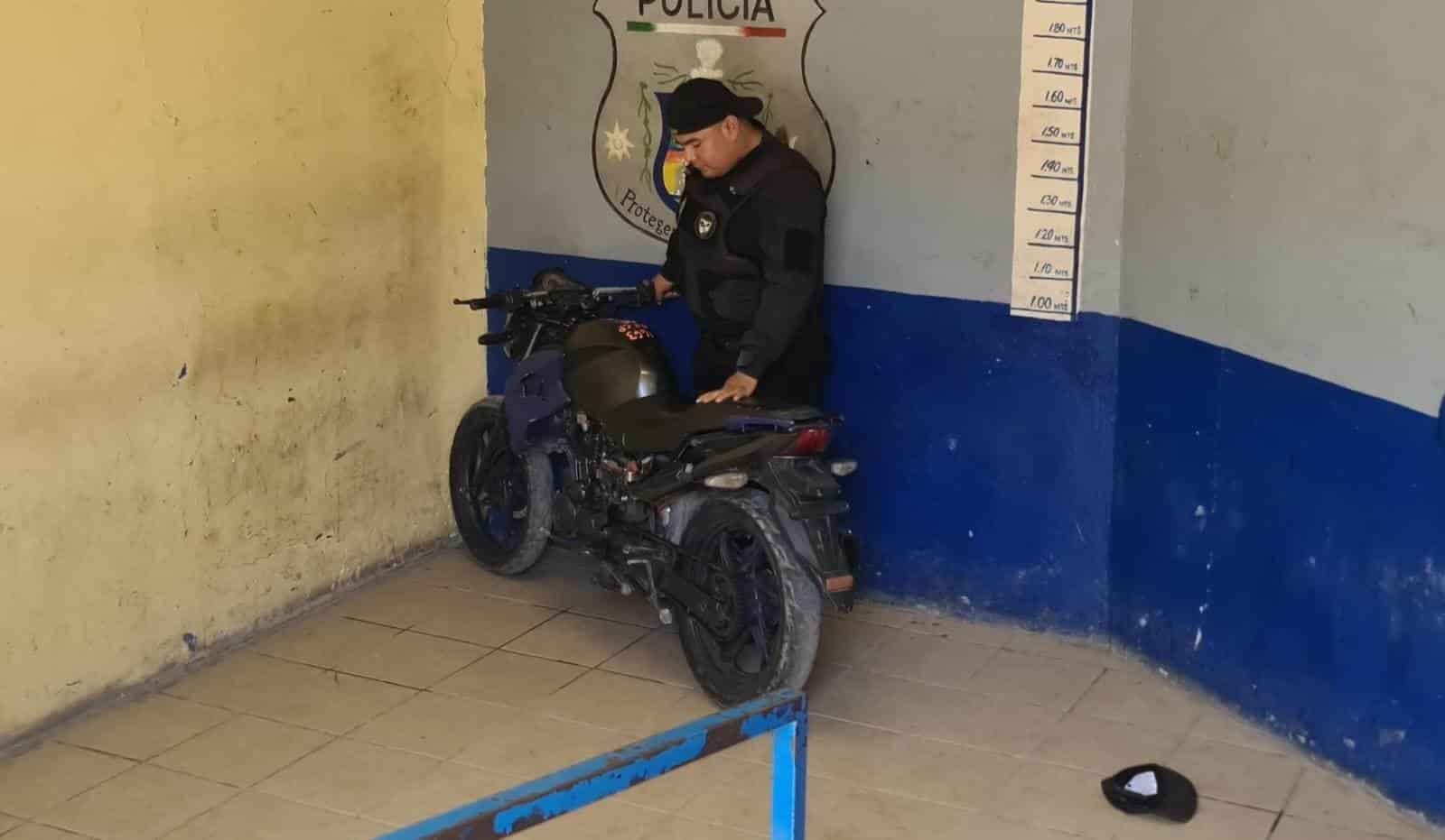 Encuentra moto que le ‘volaron’