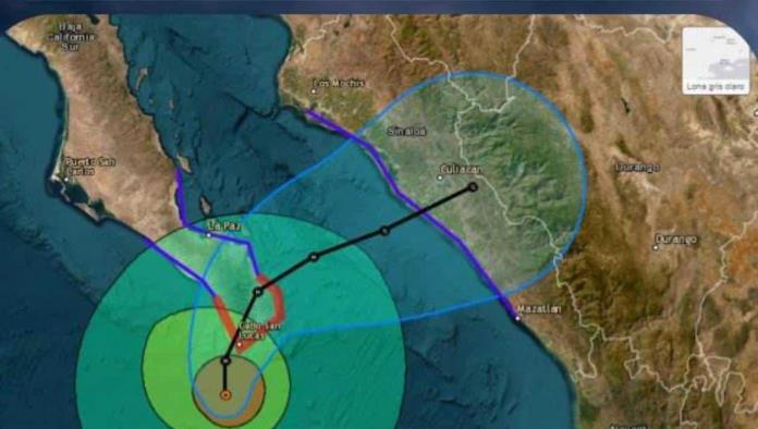 Huracán Norma golpea Baja California Sur como un categoría 2