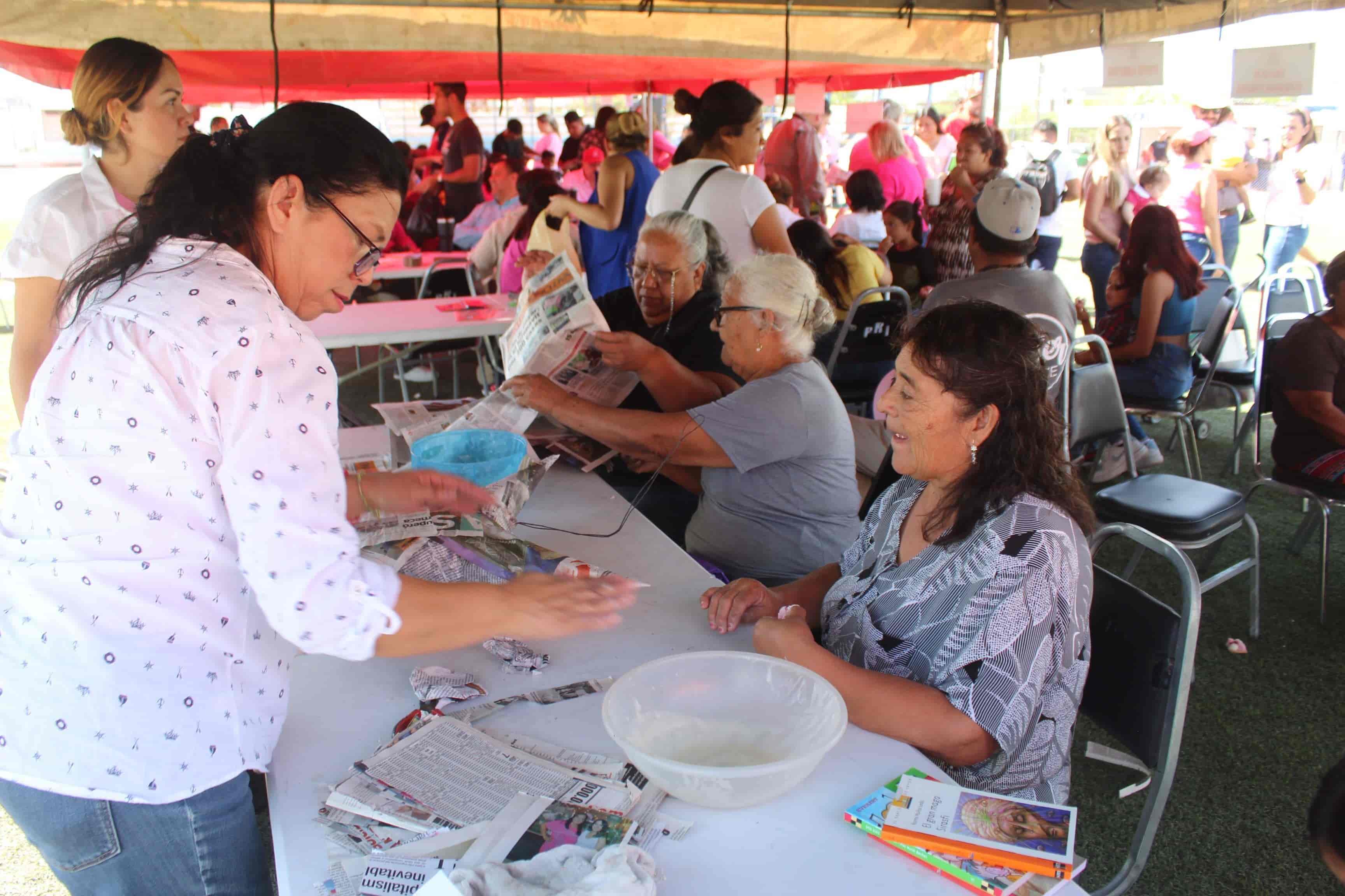 Llevan brigada al sector oriente