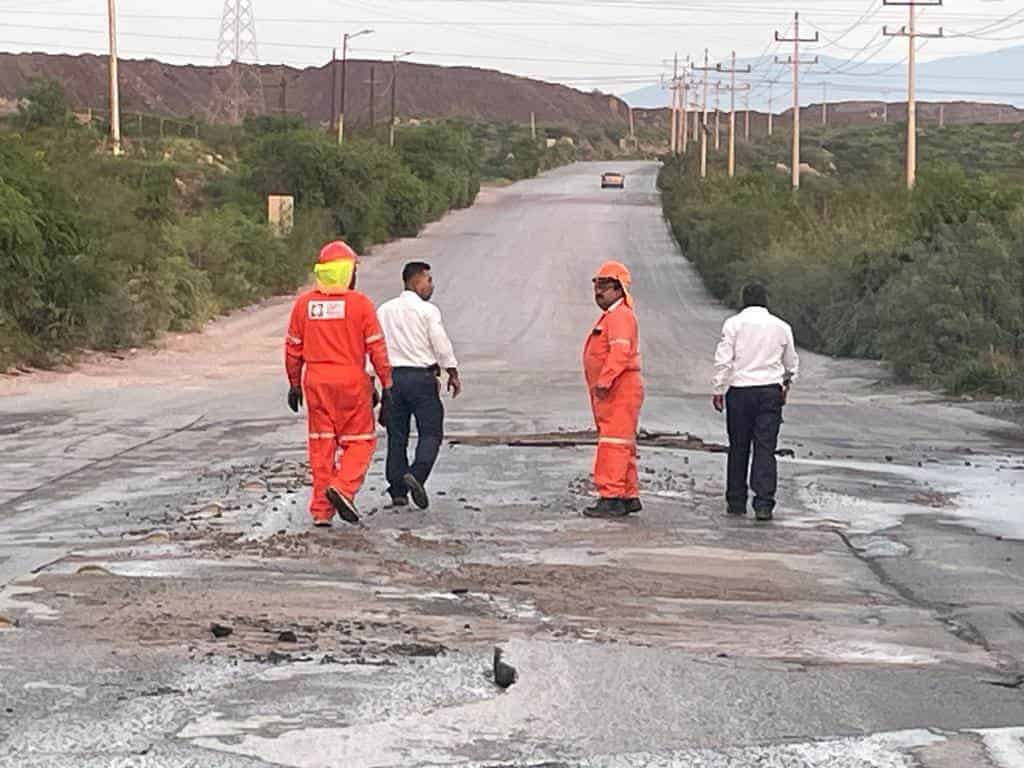 Se hunde la avenida 4