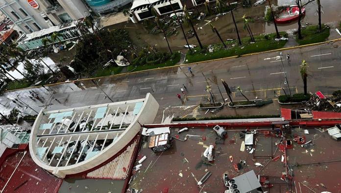 Las imágenes de la devastación que causó Otis en Acapulco, Guerrero