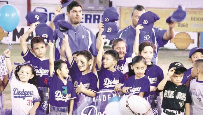 Inauguran liga infantil