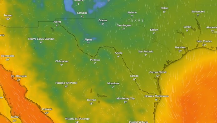 ¡Prepara las colchas!; Frente Frío número 8 dejará bajas temperaturas en Coahuila