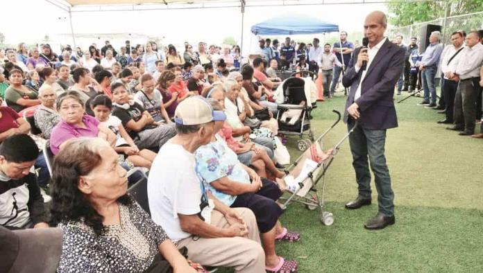 Realizan brigada con mucha acción