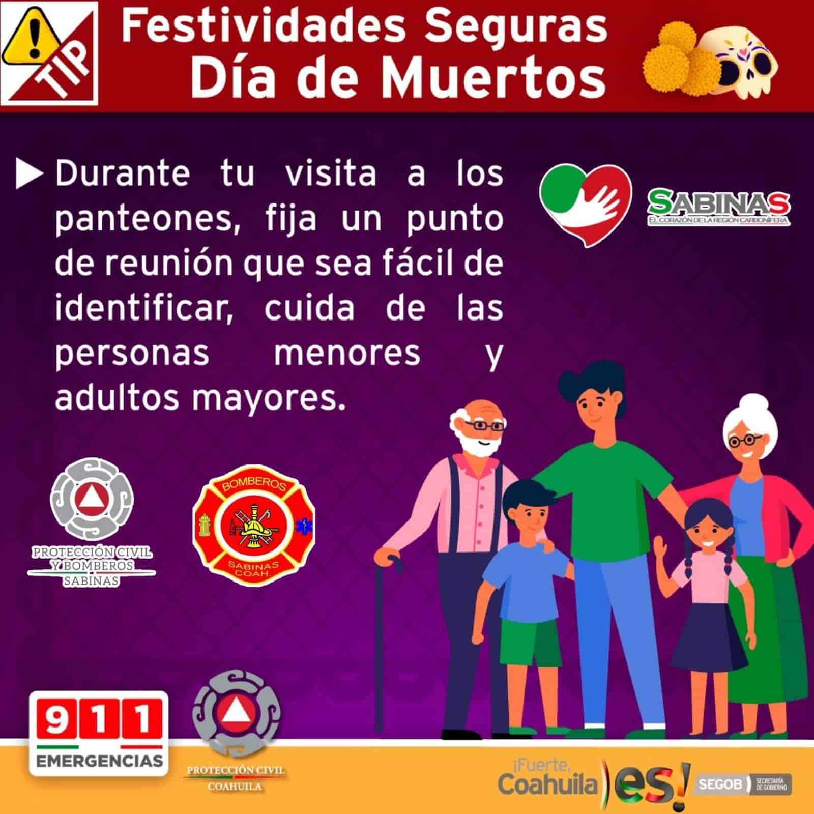 Piden festividades de manera segura