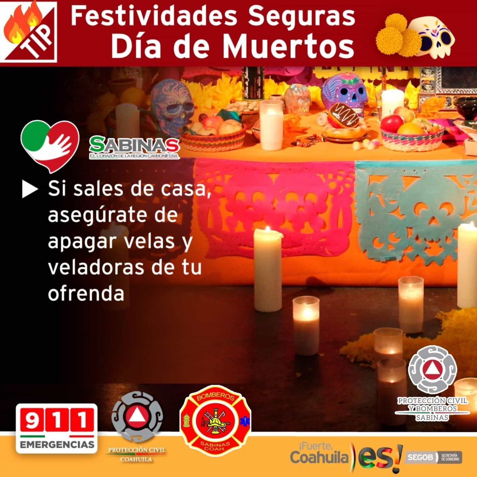 Piden festividades de manera segura