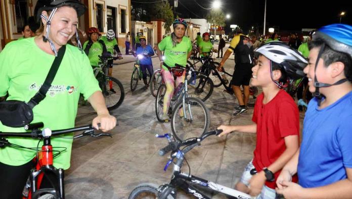 Gran éxito paseos en bicicletas