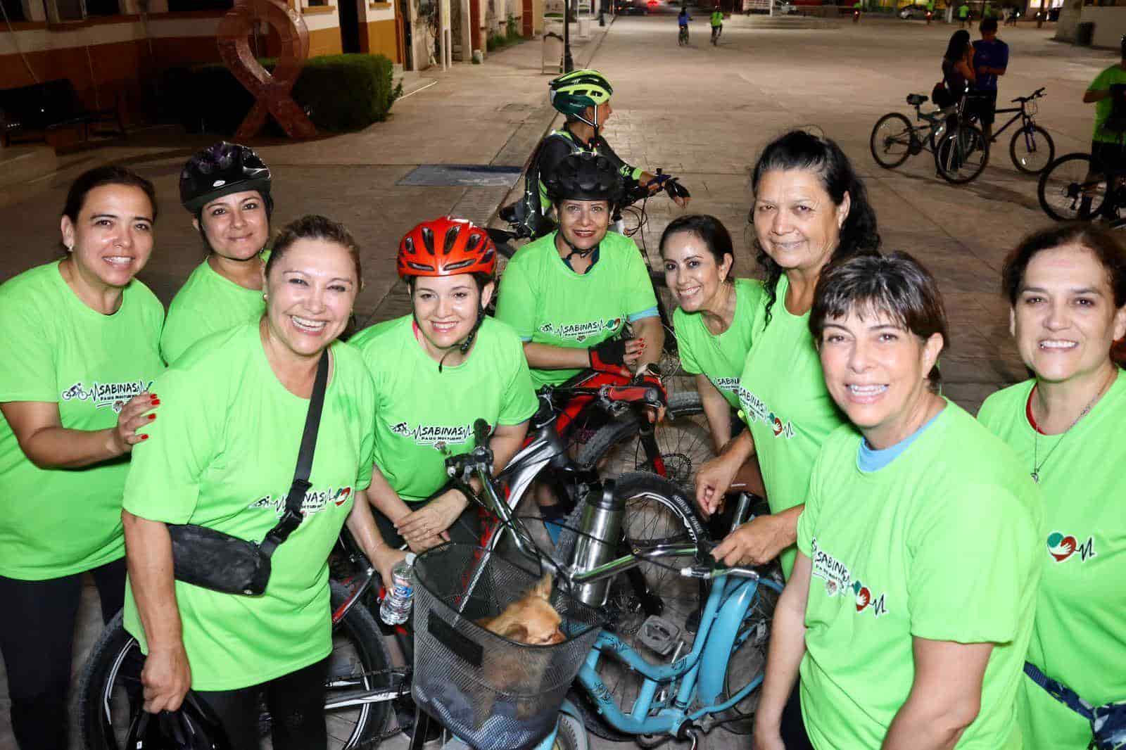 Gran éxito paseos en bicicletas