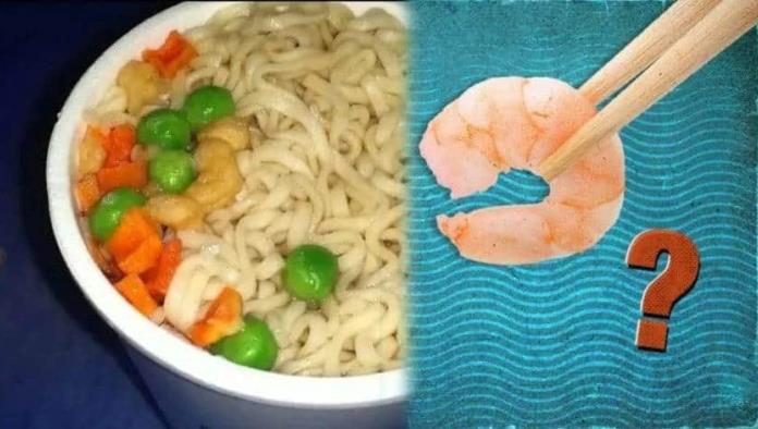 ¿Qué tienen los mini camarones de las sopas instantáneas y qué comes en realidad?