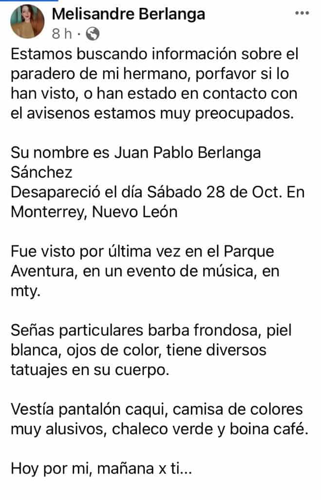 Joven de Ramos Arizpe Pierde la Vida en Concierto en Nuevo León