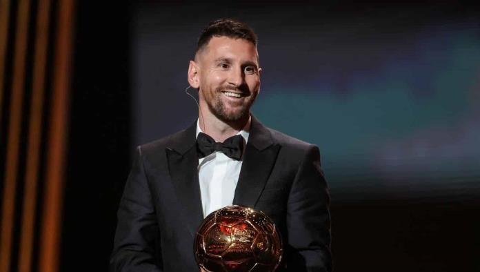 Gana Messi su octavo Balón de Oro 