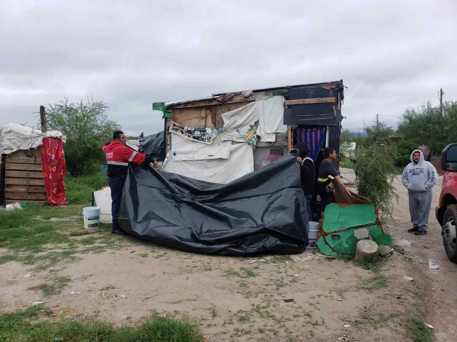 Protección civil y bomberos realizan recorridos en colonias vulnerables