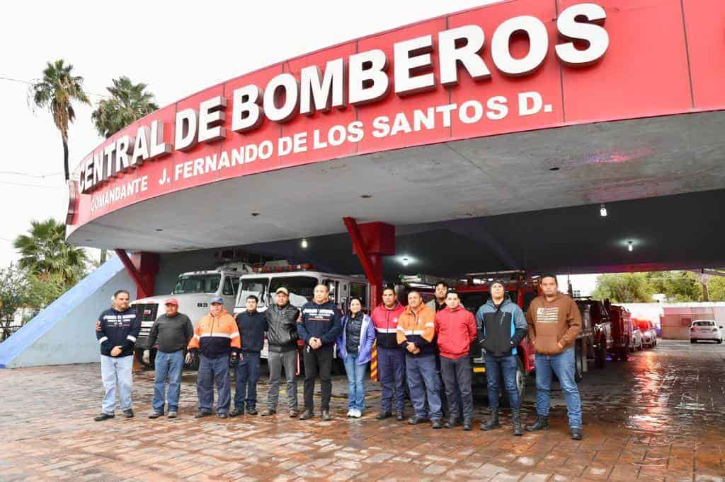 Protección civil y bomberos realizan recorridos en colonias vulnerables