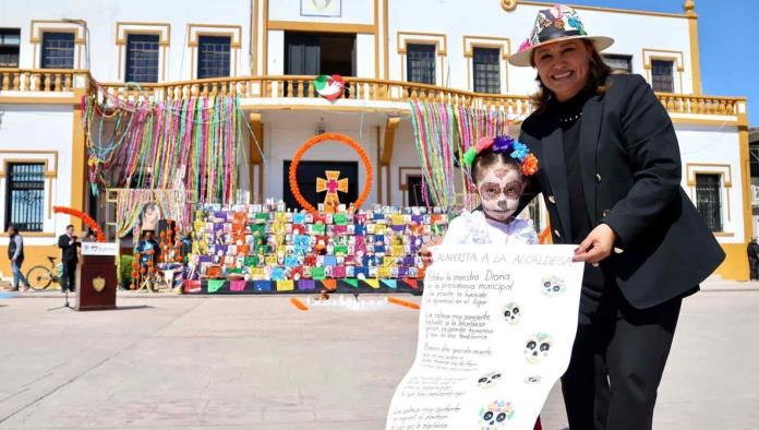 Dedican altar de muertos en memoria de sabinenses