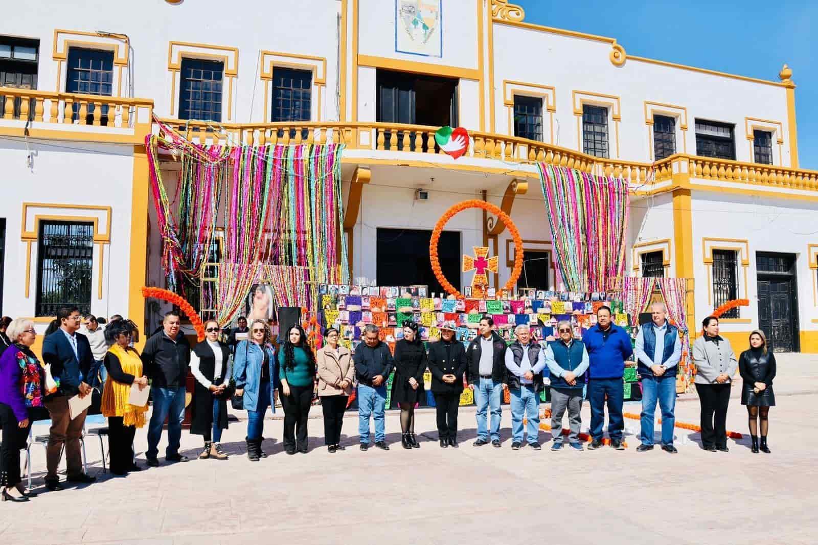 Dedican altar de muertos en memoria de sabinenses