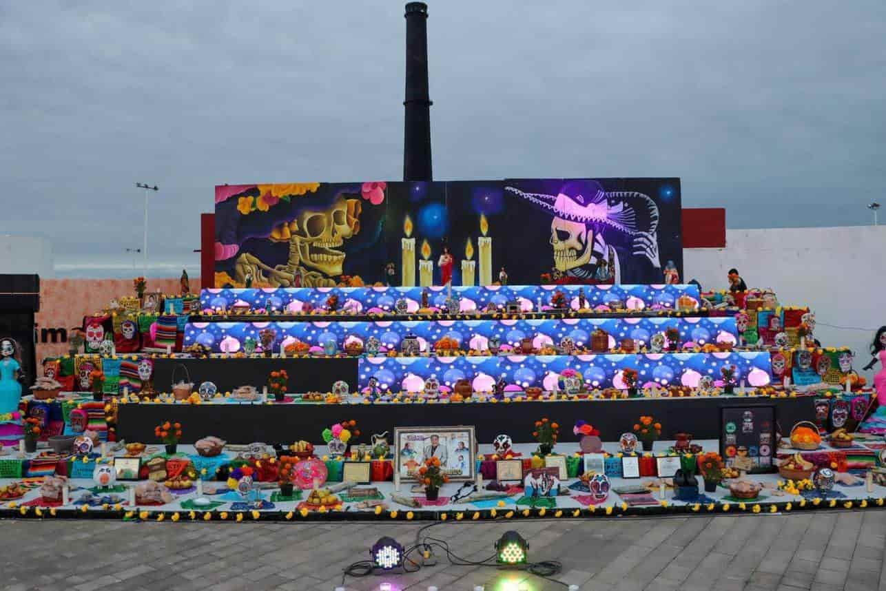 Construyen altar de muertos en memoria de José Luis G.