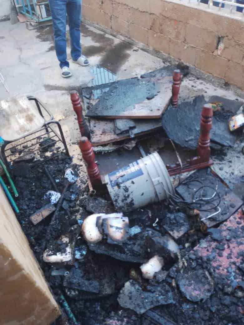 Arde altar en Asturias por culpa de veladora