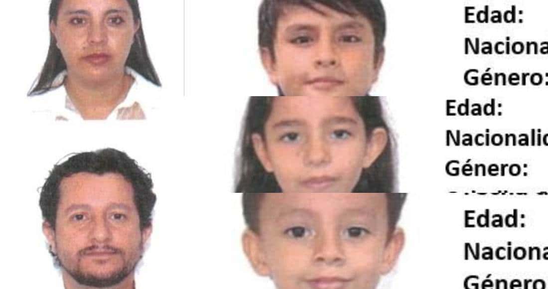 Desaparece familia colombiana en Zacatecas