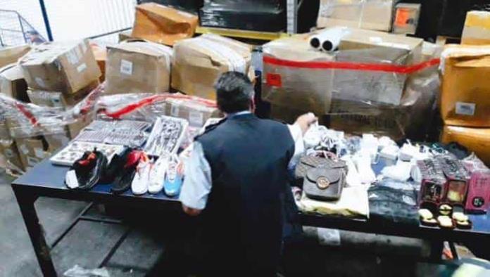 Decomisa la FGR productos “pirata”