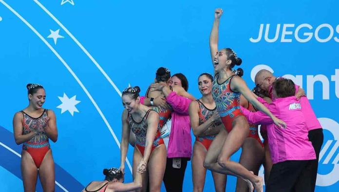 Mexicanas de oro en Natación Artística