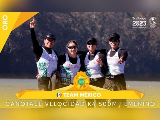 ¡México alcanza a Canadá en el medallero con Oro en Vela y Canotaje!