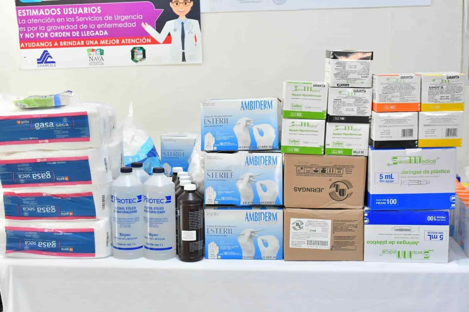 ¡COMO CADA MES! Se entregan medicamentos en centros de salud de Nava