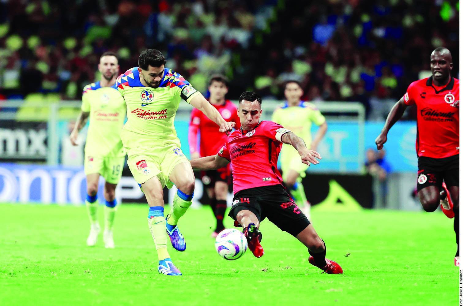 Con goles de Zendejas, Rodríguez y Fidalgo, América venció a Tijuana y está a tres puntos de imponer nuevo récord en la Liga MX.