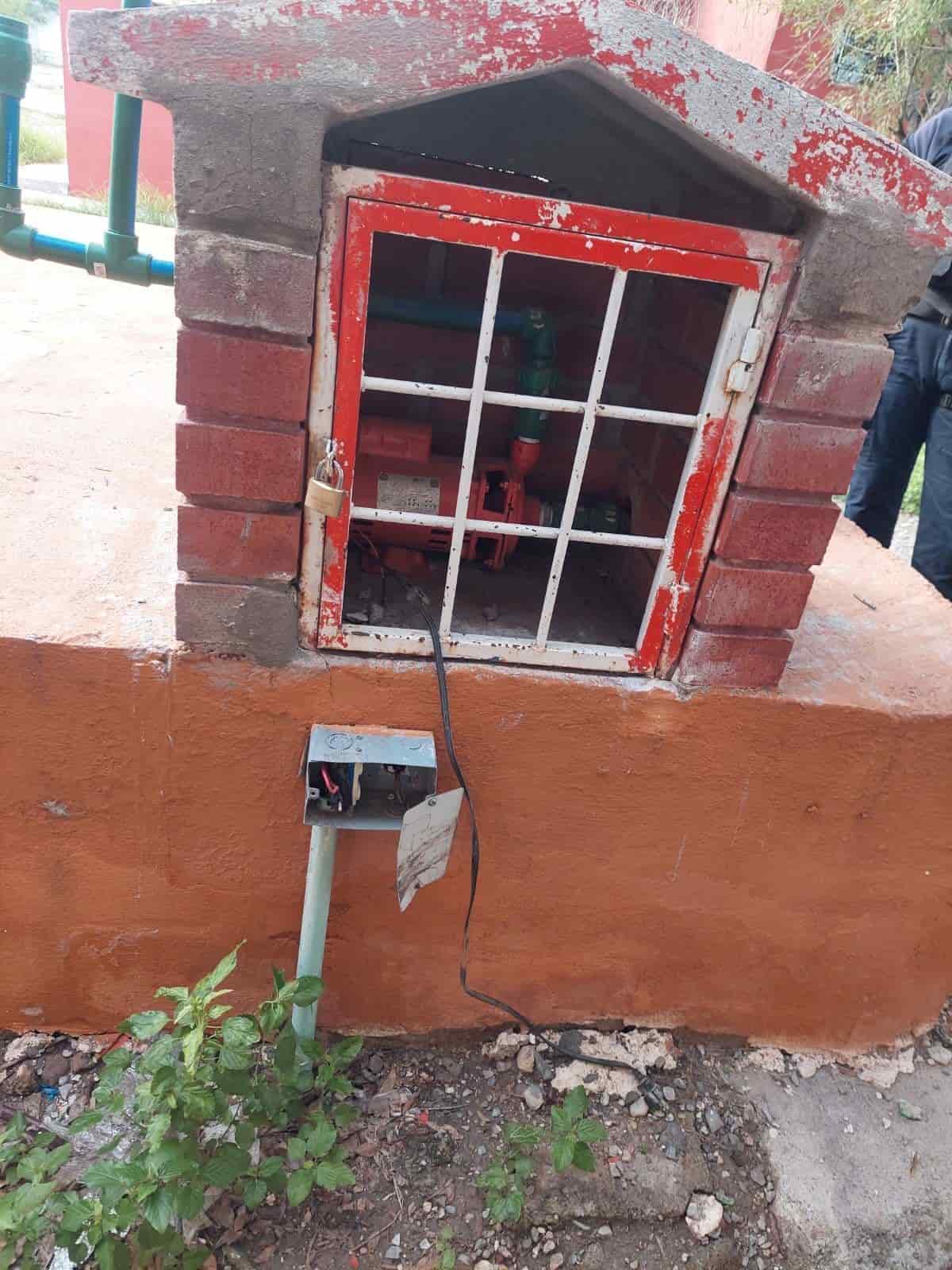 Causan daños en Escuela