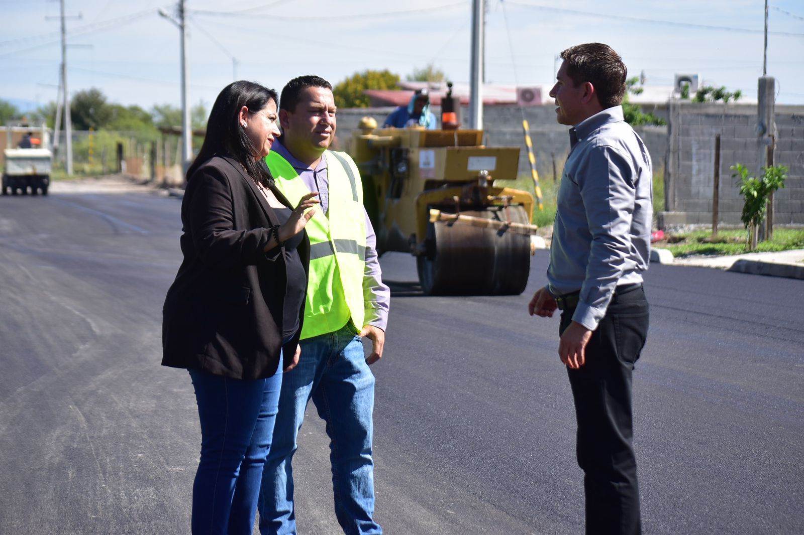 Acaban pavimento en Pueblo Nuevo Acaban pavimento en Pueblo Nuevo