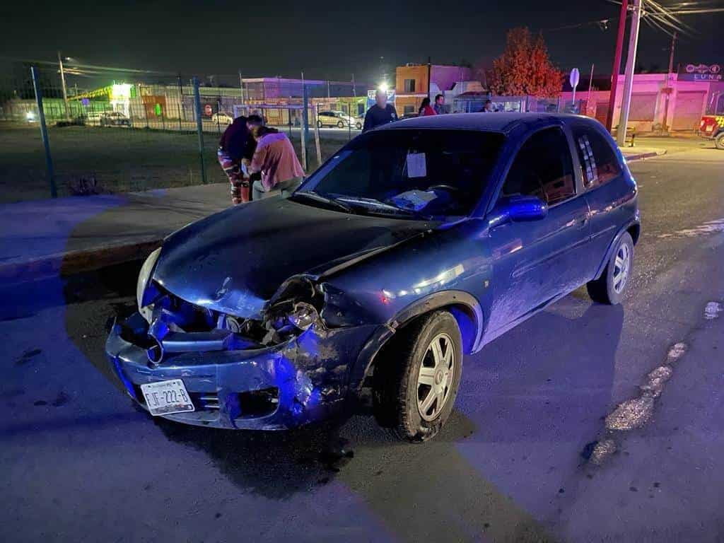 Embiste conductora a motociclista en Frontera