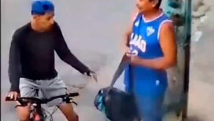 Hombres se salva de ser asaltado porque conocía al ladrón