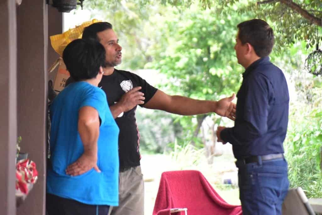 Visita Hugo la Zona Centro