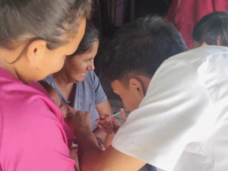 Aplican 3 mil 500 vacunas de influenza