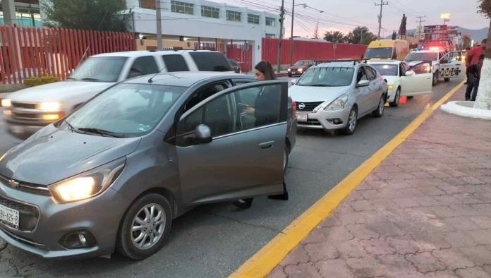Causa con Audi A6 choque por alcance
