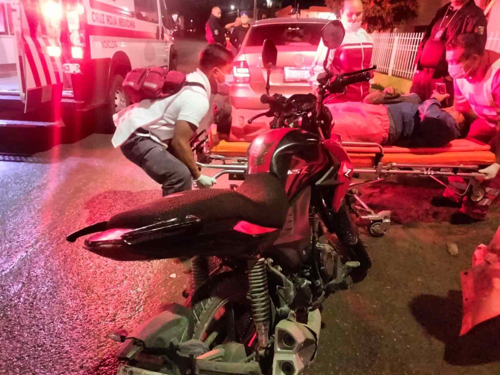 Isaac resultó con diversas lesiones al ser embestido por el conductor del Vento.