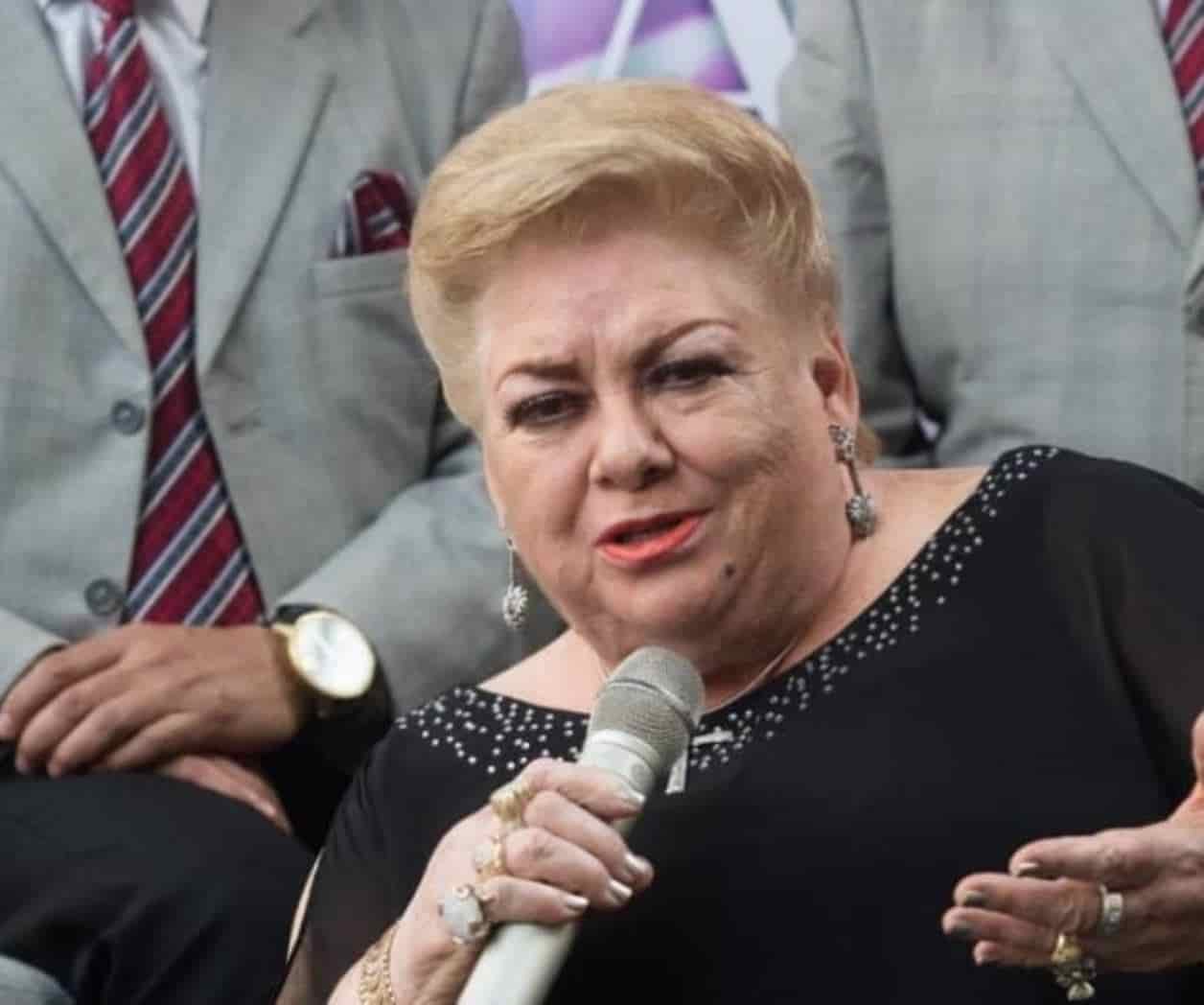 Desmienten estado de salud de Paquita la del Barrio; Está estable y saludable