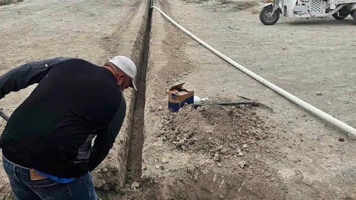 ¡NUEVO TANQUE Y TUBERÍA! Mejora el suministro de agua de la colonia Nueva Frontera ¡NUEVO TANQUE Y TUBERÍA! Mejora el suministro de agua de la colonia Nueva Frontera