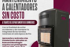 Comienzan el programa de MANTENIMIENTO a calentadores de gas en Nava